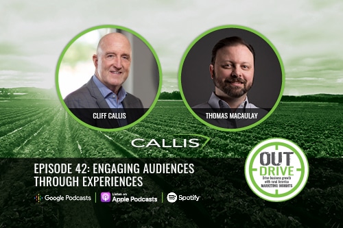 OUTdrive episode 42. Engaging Audiences Through Experiences with Thomas MacAulay