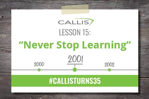Lesson 15 - Never Stop Learning