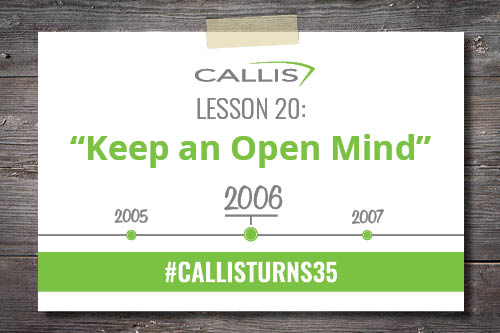 Lesson 20 - Keep an Open Mind