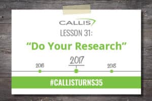 Lesson 31 - Do Your Research