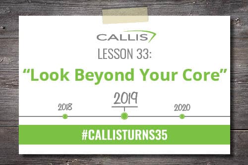 Lesson 33- Look Beyond Your Core