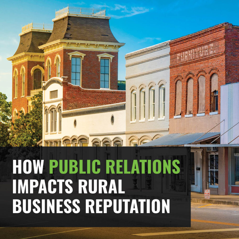How Public Relations Impacts Rural Business Reputation