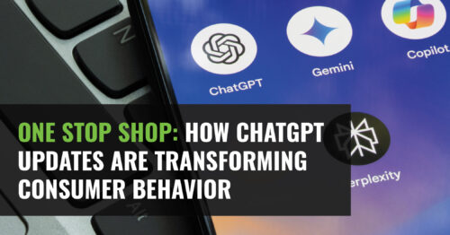 ChatGPT app on a phone that is on top of a computer keyboard