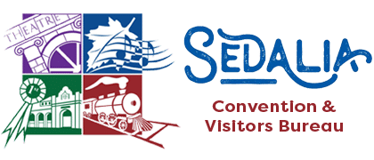 Sedalia Convention and Visitors Bureau logo