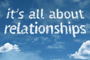 it's all about relationships clouds