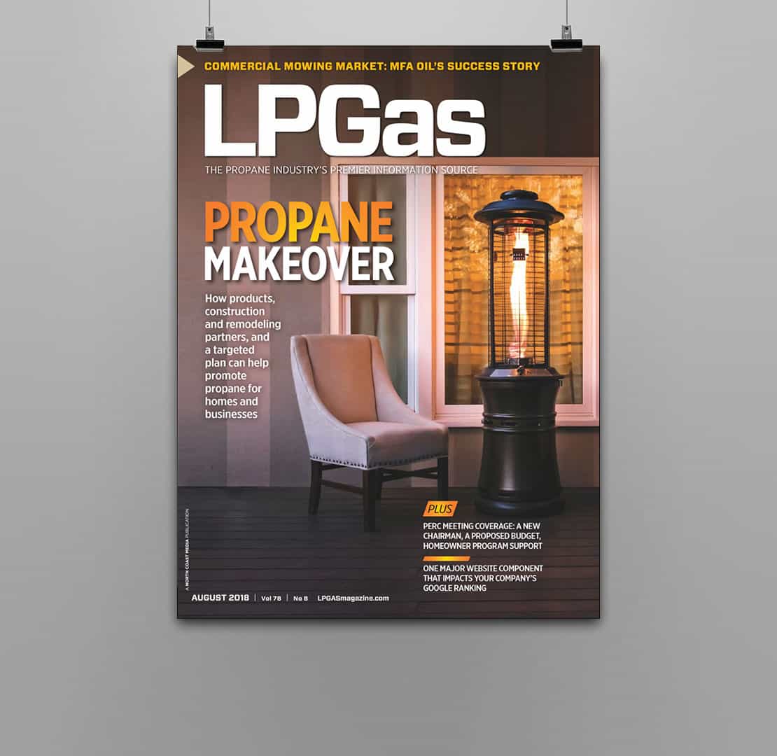 Propane industry magazine cover
