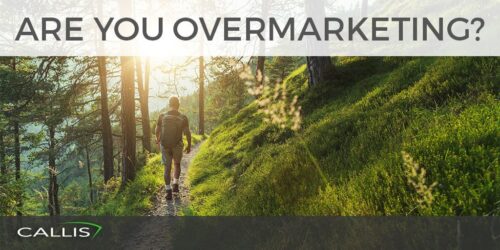 man walking in the forest