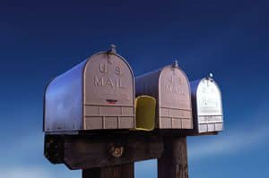 Rural American Mail Box